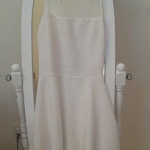 Love...ady cream sleeveless sparkle dress